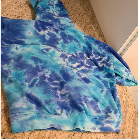Roblox Blue Tie Dye Hoodie. Jon Lauren. Men's Size L. Front Pockets - Picture 8 of 12
